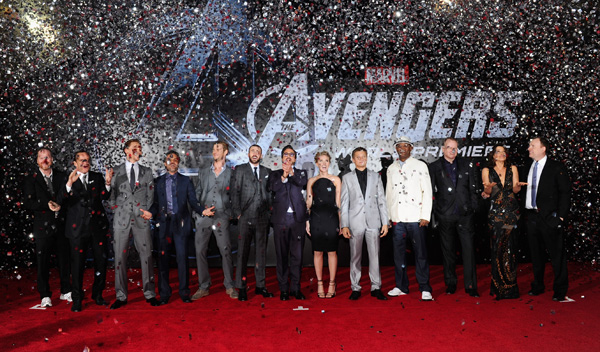 Marvel Los Vengadores. Premiere en Los Angeles Marvel Los Vengadores. Premiere en Los Angeles
